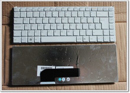 Uk Laptop Toetsenbord Voor Sony Vaio VGN-N38E / W PCG-7Y1M VGN-N31S/ W VGN-N31L VGN-N31M Wit K070278B1