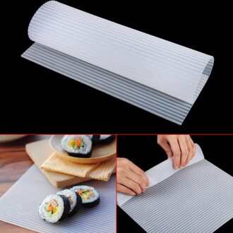 Uk-Perfect Food Grade Siliconen Golvend Sushi Roll Gordijn Sushi Mat Tool 27*24.5 Cm Sushi Roller Keuken gereedschap