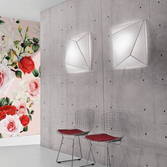 Ukiyo textiel-plafondlamp wit 55 cm