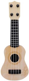 Ukulele Gitaar Kinderen Speelgoed Muziekinstrument Geschikt Voor Kinderen Kinderen Creativiteit Training Muzikaal Speelgoed Juguetes wit
