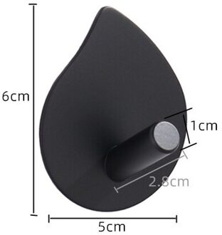 Ula Rvs Haak Zelfklevende Kleerhanger Zakken Sleutel Rack Keuken Handdoek Hanger Badkamer Accessoires Organizer A6135B