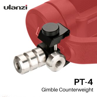 Ulanzi Gimbal Contragewicht Teller Gewicht Gimbal Accessoire Voor Dji Osmo Mobiele 2 3 4 Zhiyun Glad 4 Feiyutech Vimble 2