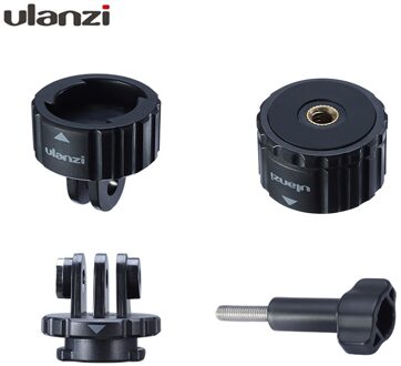 Ulanzi GP-4 4 In 1 Magnetische Mount Adapter Kit Quick Release Voor Gopro Hero 8/7/6/5 Dji osmo Actie Camera Insta360 Een R Serie