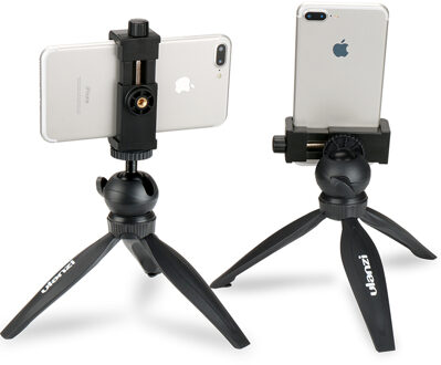 Ulanzi Mini Telefoon Statief Tafelblad Smartphone Mount Clip Houder Stand W Afneembare Ballhead Voor Iphone X/8/7 Plus Huawei xiaomi