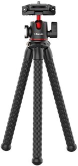 Ulanzi MT-33 Flexibele Octopus Statief Monopod Mount Ballhead Met Sider Koude Schoen 1/4 ''Schroef Telefoon Houder 2 In 1 Statief