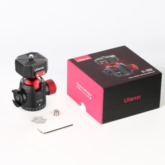 Ulanzi U-100 Quick Release Clamp Balhoofd Statiefkoppen Dslr Camera Gimbal Quick Switch Balhoofd Verlengen Voor Monitor Led Licht