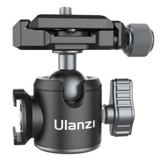 Ulanzi U-80L Multifunctionele Universele Bal Vorm Statiefkop Met Koud Schoen Ptz