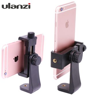 Ulanzi Universele Smartphone Telefoon Klem Verstelbare Beugel Telefoon Houder Verlengen 1/4 ''Statief Voor Iphone Android Smartphone
