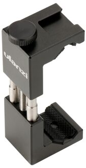 Ulanzi Universele Telefoon Houder 1/4 "Schroef Mount Hoogte Verstelbare Smartphone Holder Eenvoudige Installatie Telefoon Foto Tool
