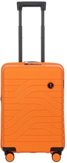 Ulisse Expandable handbagage koffer 55 cm orange Oranje