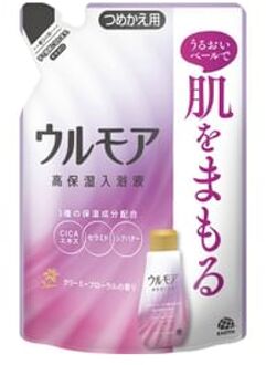 Ulmore Highly Moisturizing Bath Liquid Creamy Rose - 480ml Refill