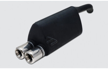 Ulter Sport uitlaat passend voor Kia Picanto 1.0i 45kW/1.1i 48kW 2004-2011 2x 80mm US112201072