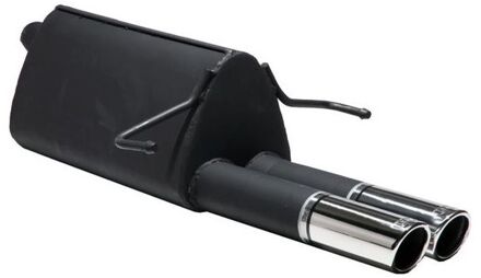 Ulter Sport uitlaat passend voor Opel Astra H Combi 1.4i 66kW/1.6i 77kW/1.8i 92kW 2004-2009 2x 70mm US12022870RS