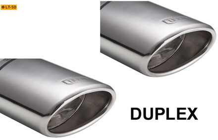 Ulter Sport uitlaat passend voor Opel Astra J HB HB 5-deurs 1.6 T 132kW 2010- 95x65mm US12034157