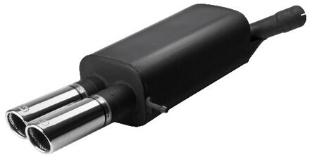 Ulter Sport uitlaat passend voor Skoda Octavia II RS Sedan 2.0 TFSi 2006-2013 2x70mm US12521870RS