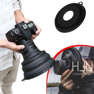 Ultieme Zonnekap Reflectie Gratis Inklapbare Silicone Lens Beelden Anti-Glas Video 'S Mobiele Telefoon Voor Camera Lens Cover ho M2W3 60mm
