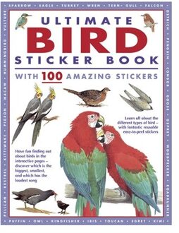 Ultimate Bird Sticker Book - Armadillo Books