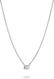 'Ultimate' Dames 925 Sterling Zilveren Ketting - Zilver ZK-7567