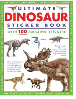 Ultimate Dinosaur Sticker Book - Armadillo Books