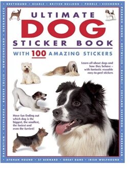 Ultimate Dog Sticker Book - Armadillo Books
