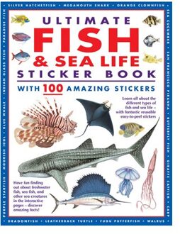 Ultimate Fish & Sea Life Sticker Book - Armadillo Books