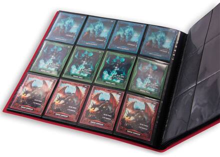 Ultimate Guard 12-Pocket QuadRow FlexXfolio Red