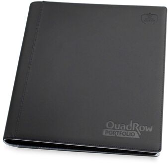 Ultimate Guard 12-Pocket QuadRow Portfolio XenoSkin Black