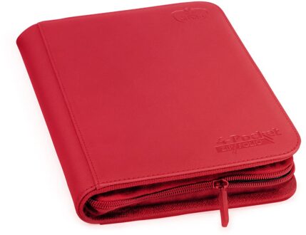 Ultimate Guard 4-Pocket ZipFolio XenoSkin Red