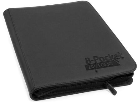 Ultimate Guard 8-Pocket ZipFolio XenoSkin Black