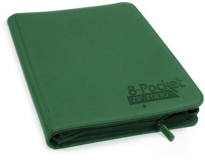 Ultimate Guard 8-Pocket ZipFolio XenoSkin Green