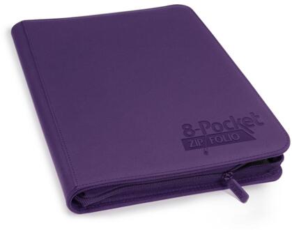 Ultimate Guard 8-Pocket ZipFolio XenoSkin Purple