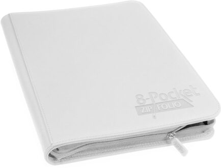 Ultimate Guard 8-Pocket ZipFolio XenoSkin White