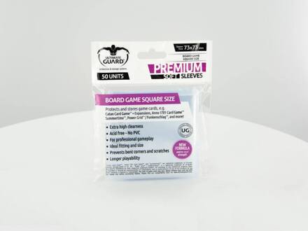 Ultimate Guard Board Game Sleeves (50) - Square