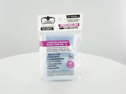 Ultimate Guard Board Game Sleeves (50) - Standard European