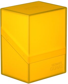 Ultimate Guard Boulder Deck Case 80+ Standard Size Amber