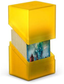 Ultimate Guard Boulder Deck Case 80+ Standard Size Amber