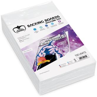 Ultimate Guard Comic Backing Boards (100) - Magazine Size