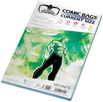 Ultimate Guard Comic Bags Resealable (100) - Current Size