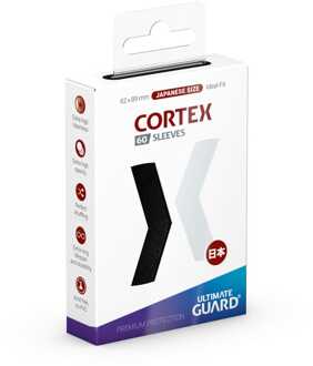 Ultimate Guard Cortex Sleeves Japanese Size (60) - Black
