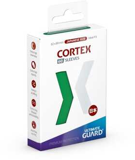 Ultimate Guard Cortex Sleeves Japanese Size (60) - Green