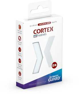 Ultimate Guard Cortex Sleeves Japanese Size (60) - Transparent