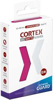 Ultimate Guard Cortex Sleeves Matte Japanese Size (60) - Pink