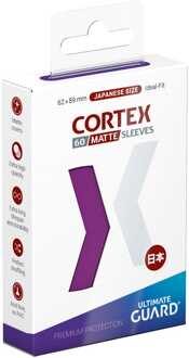 Ultimate Guard Cortex Sleeves Matte Japanese Size (60) - Purple