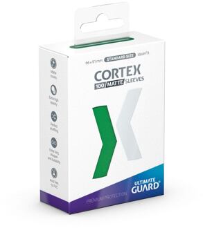 Ultimate Guard Cortex Sleeves Matte Standard Size (100) - Green