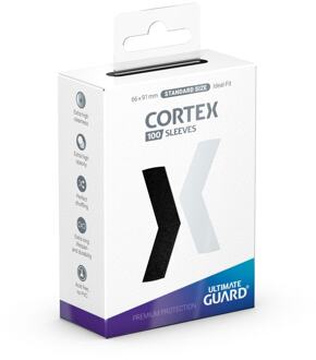 Ultimate Guard Cortex Sleeves Standard Size (100) - Black