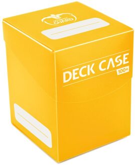 Ultimate Guard Deck Case 100+ yellow