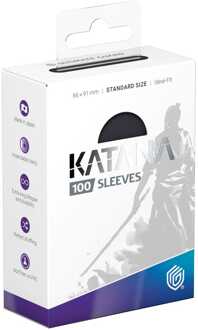 Ultimate Guard Katana Sleeves Standard Size (100) - Obsidian Shard