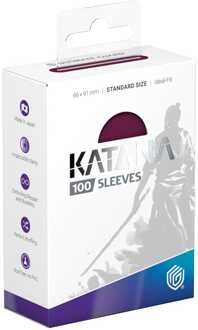 Ultimate Guard Katana Sleeves Standard Size (100) - Radiant Plum