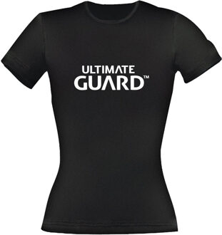 Ultimate Guard Ladies T-Shirt Wordmark Black Size S