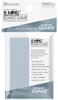 Ultimate Guard Premium Soft Sleeves For Board Game Cards Star Wars X-Wing Miniatures Game (50)
